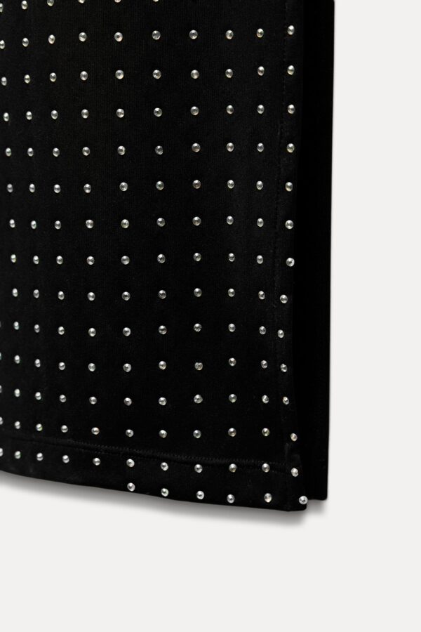 POLYAMIDE DRESS WITH RHINESTONES - Image 9