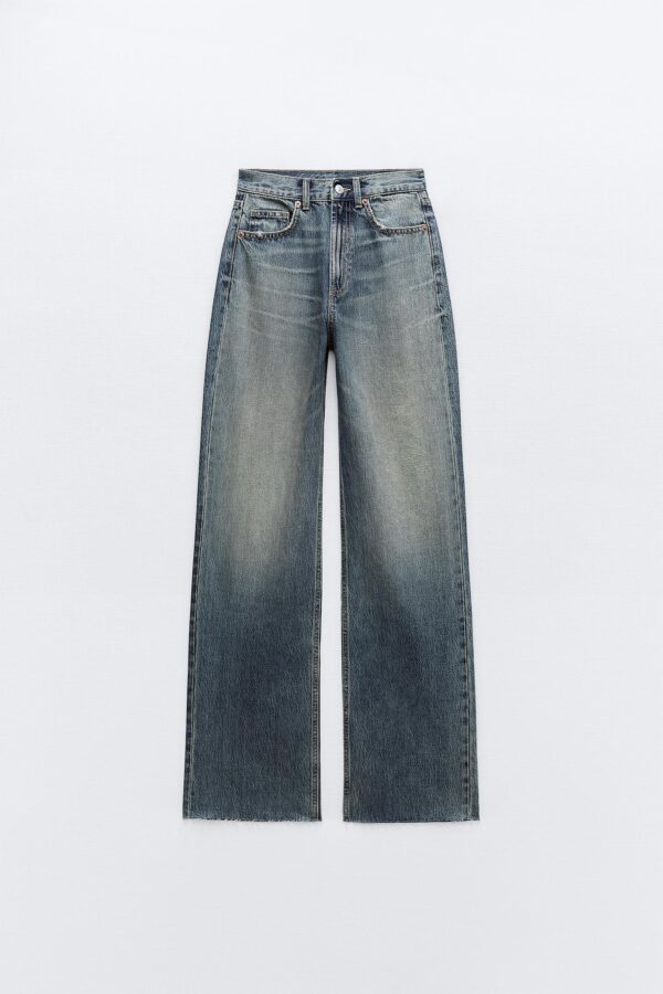 TRF WIDE-LEG HIGH-WAIST JEANS - Image 2