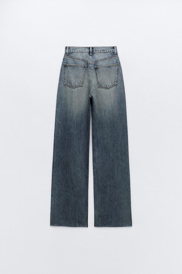 TRF WIDE-LEG HIGH-WAIST JEANS - Image 3