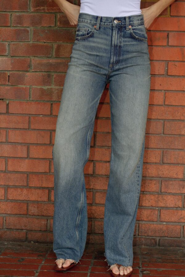 TRF WIDE-LEG HIGH-WAIST JEANS - Image 5
