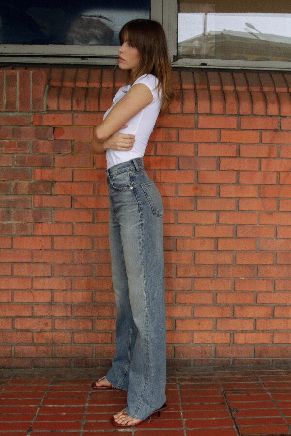 TRF WIDE-LEG HIGH-WAIST JEANS - Image 6