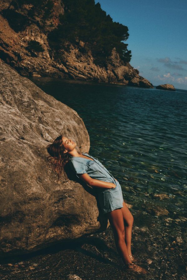 DENIM TRF PLAYSUIT - Image 3
