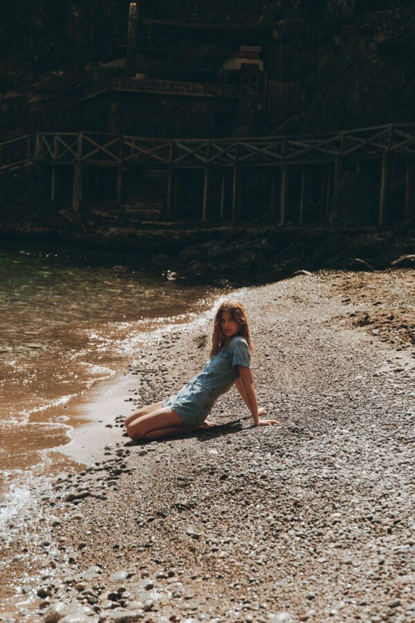 DENIM TRF PLAYSUIT - Image 4