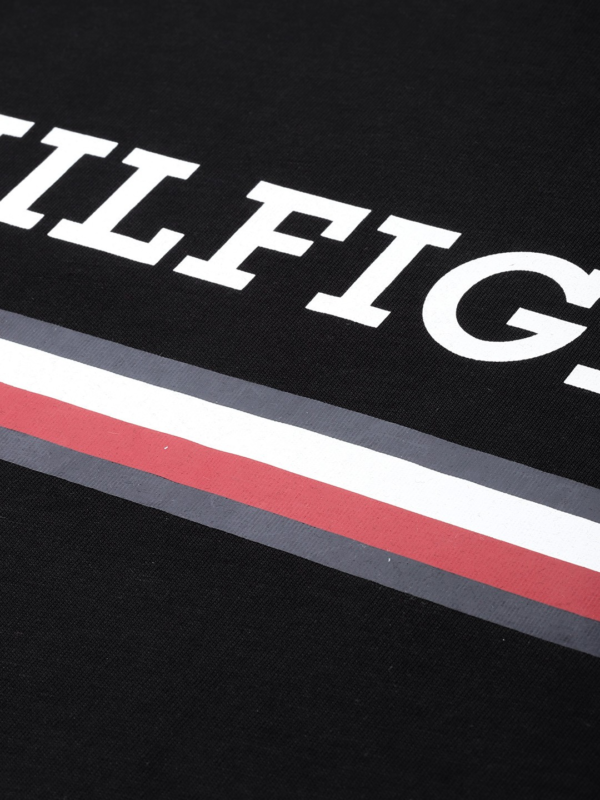 Brand Logo Printed Pure Cotton Slim Fit T-shirt - Image 2