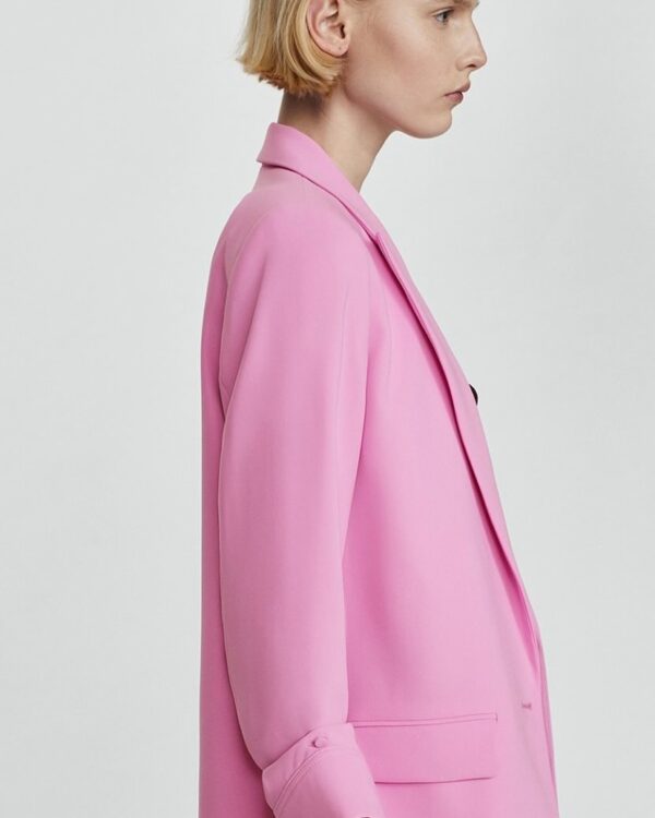Single breasted longline blazer - Image 3