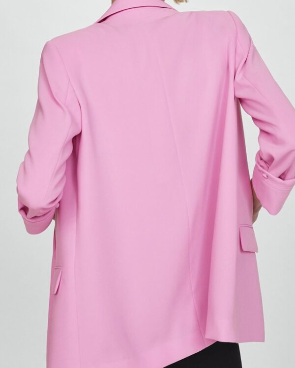 Single breasted longline blazer - Image 4