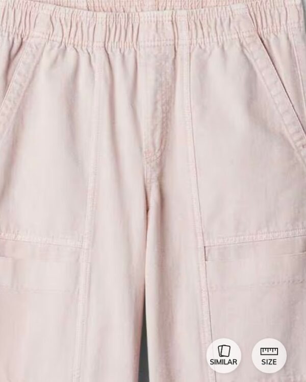 GAP high rise pull on wide leg trousers - Image 7