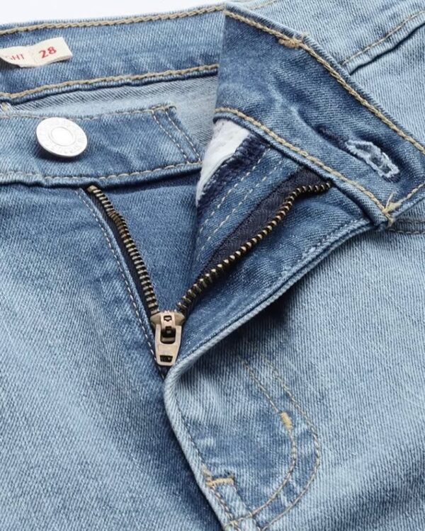 LEVI’S women 724 slim straight fit heavy faded stretchable jeans - Image 3